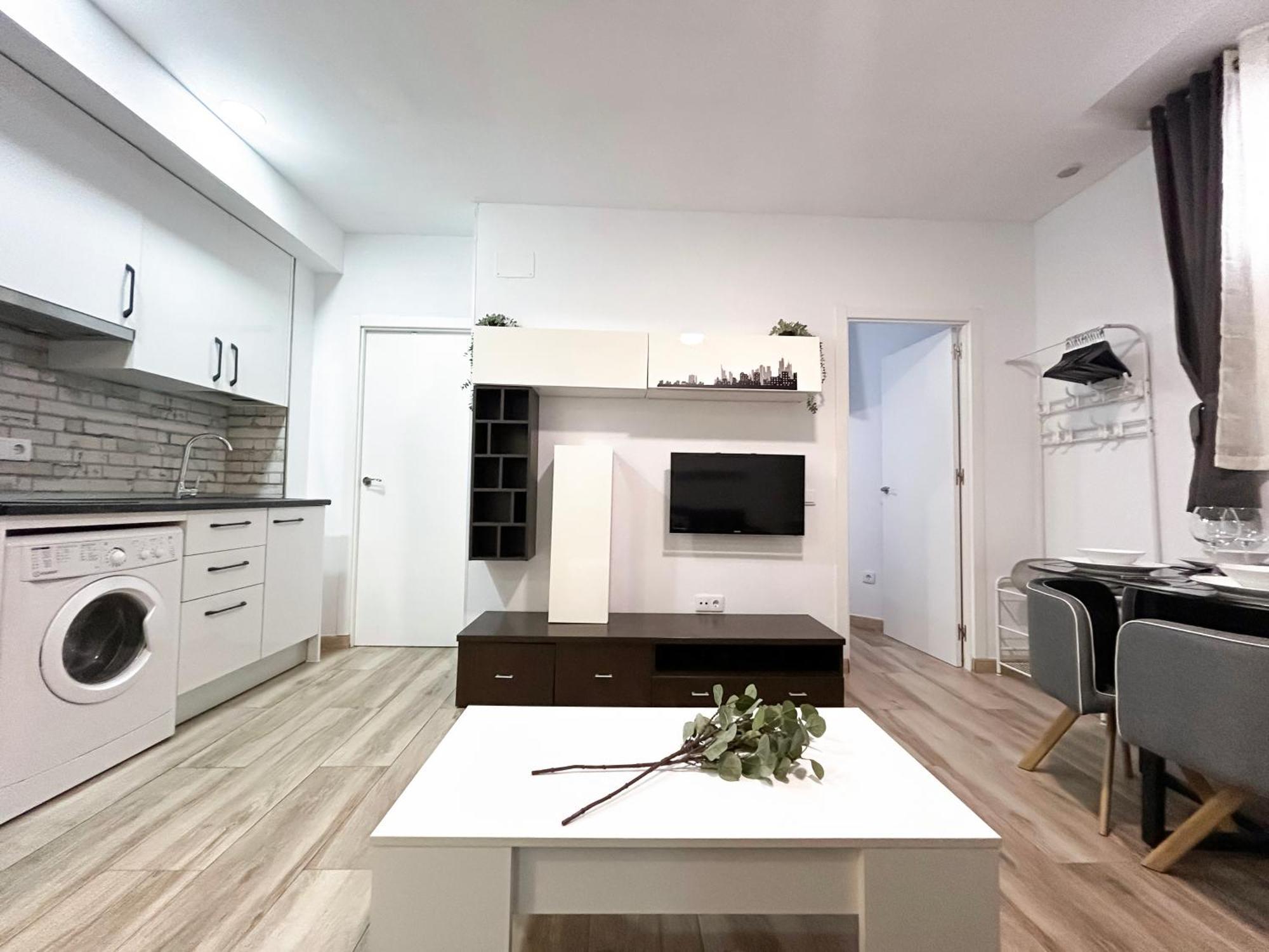 Charming Rio Manzanares Appartement Madrid Buitenkant foto